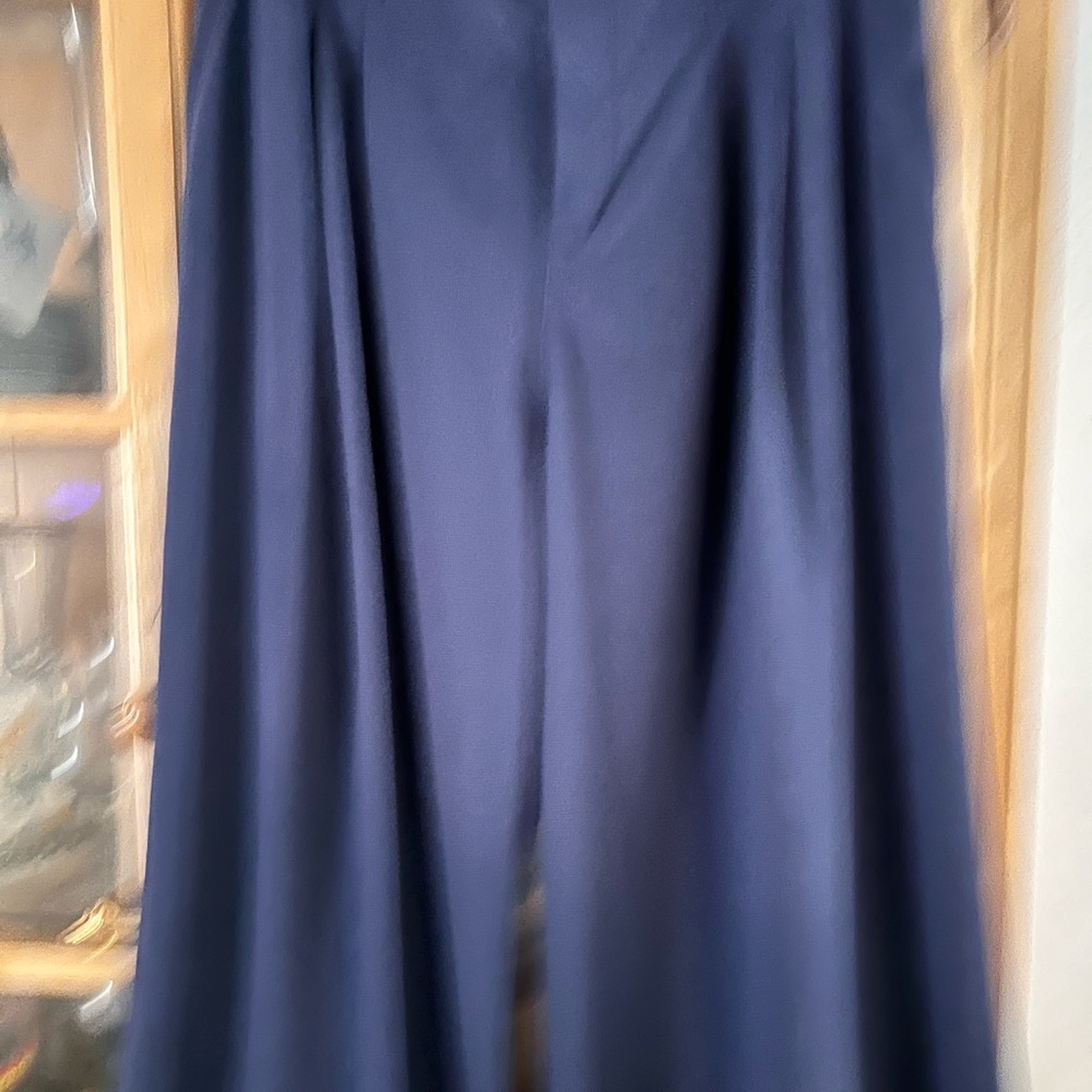 HALARA Women's Wide Leg Pants - Navy Blue